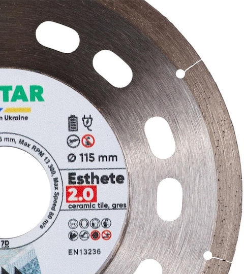 Distar Disc de tăiere Materiale de construcție 115mm