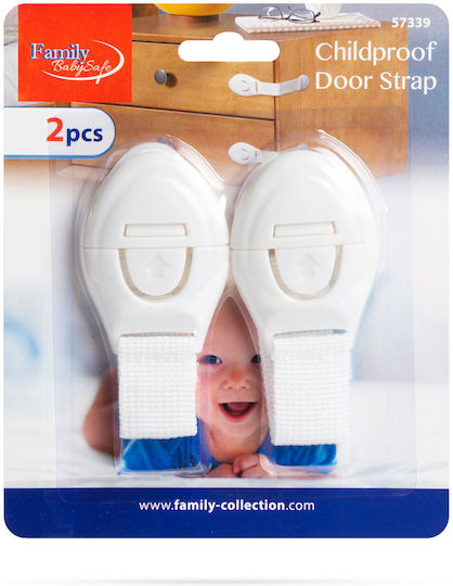 Alista Home Protecții pentru Dulapuri & Sertare din Plastic în Culoare Alb 5x21cm 2buc