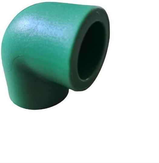 Plastic Heat-Weld Pipe Elbow Fittings Ø20 90° Nova