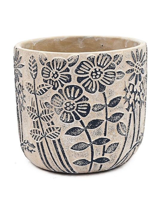 Artekko Cement Planter Concrete Beige 18x18x17cm.