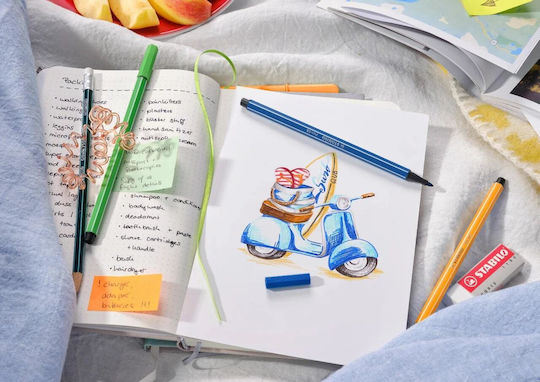Stabilo Pen 68 Arty Маркер за Рисуване 1мм Arty St6818-1-20, 18 Colors