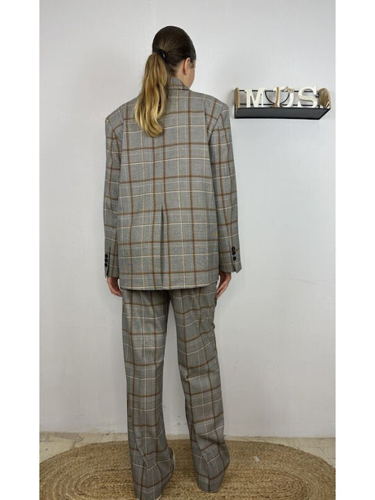 Passager Damen Blazer Plaid