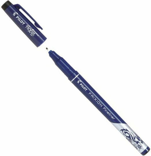 Pilot Frixion Fineliner Маркери за Рисуване 0.45мм Черно 12бр