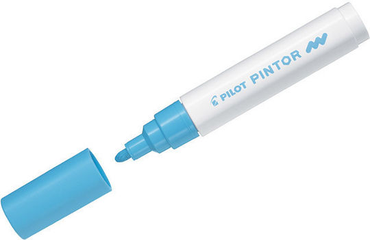 Pilot Pintor Medium Маркери за Рисуване 1.4мм Pastel Blue 6бр