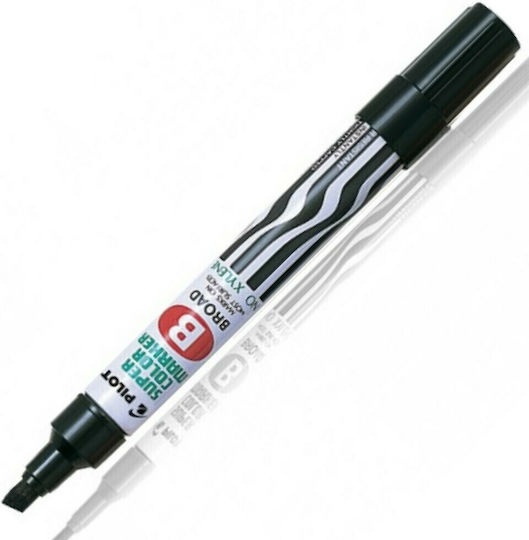Pilot Supercolor Permanentmarker 4.5mm Black 12Stück