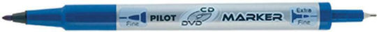 Pilot Marker Pen Markere pentru CD/DVD 2mm Albastru 12buc