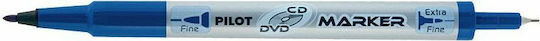 Pilot Marker Pen Markere pentru CD/DVD 2mm Albastru 12buc