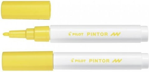 Pilot Pintor F Перманентни Маркери 2.8мм Жълт 6бр