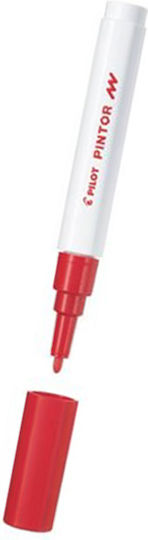 Pilot Pintor F Permanentmarker 2.8mm Red 6Stück