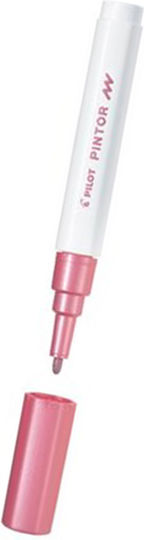 Pilot Pintor F Перманентни Маркери 2.8мм Pink Metallic 6бр