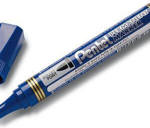 Pentel N850 Markere Permanente 1.5mm Albastri 12buc
