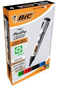 BIC 2000 Permanent Marker Mehrfarbig