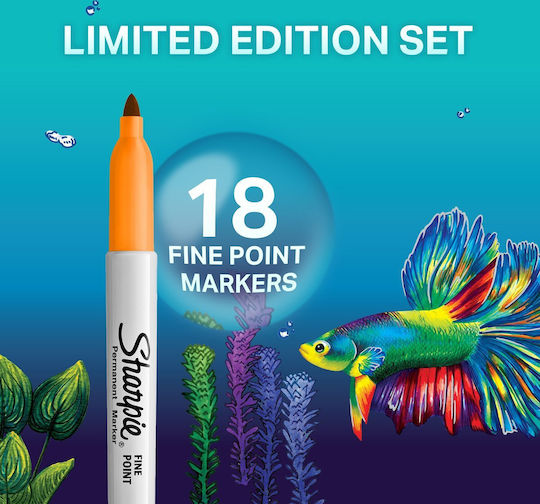 Sharpie Перманентен Маркер Assorted Colours