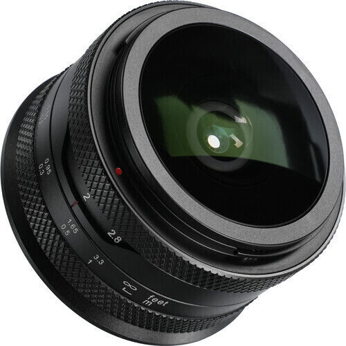 AstrHori Voller Rahmen Kameraobjektiv 6.5mm f/2 Fisheye für Fujifilm X Mount Black