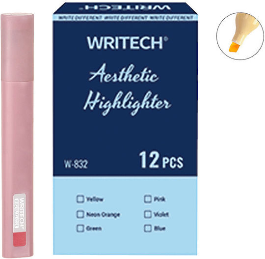 Writech Маркер за Подчертаване 0.5мм Baby Pink