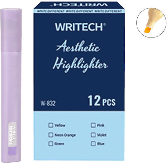 Writech Маркер за Подчертаване 0.5мм Люляк