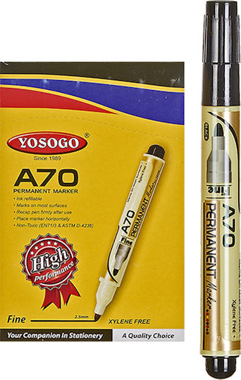 Justnote Yosogo Permanent Marker 2.5mm Anexitilos, Justnote (Μiverse Farben)