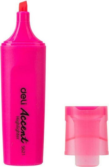 Deli Accent Highlighter 5mm Pink