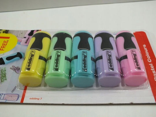 Textmarker Pastel 5Stück