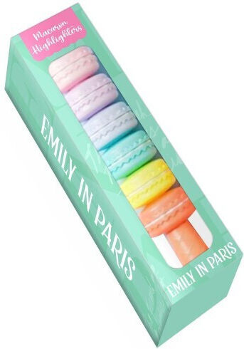 Gim Emily In Paris Macarons Textmarker 4.5mm Mehrfarbig 6Stück