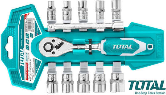 Total Set Ratchet 1\4" 10pcs