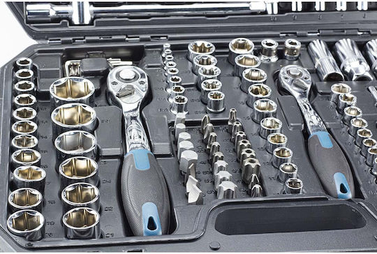 Bormann Pro BHT5200 Καστάνια με Καρυδάκια 1\2" & 1\4" & 3\8" 182τμχ