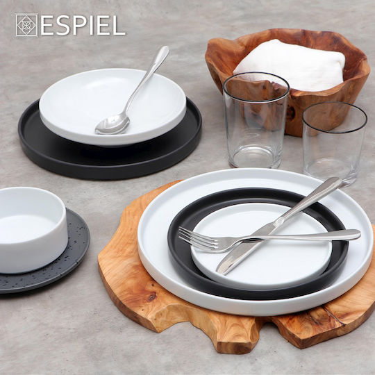Espiel Benefit Σετ Πιρούνια Φαγητού Ανοξείδωτα Ασημί 20.7cm 12τμχ