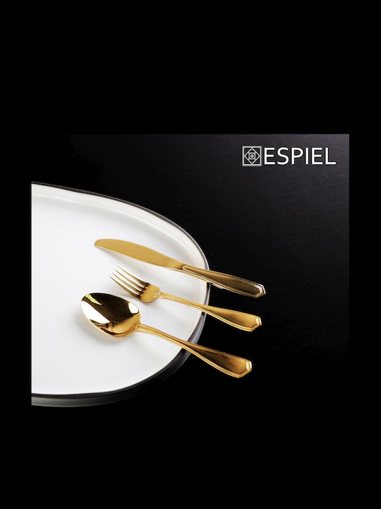 Espiel Empire Set of Forks Fruit/Dessert Gold 15.6cm 6pcs