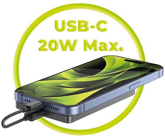 Mobile Origin PB4 Power Bank 5000mAh Gray