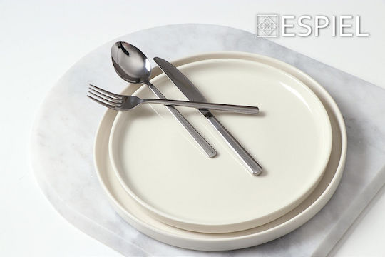 Espiel Divine Σετ Πιρούνια Φαγητού Ανοξείδωτα Ασημί 21.2cm 12τμχ