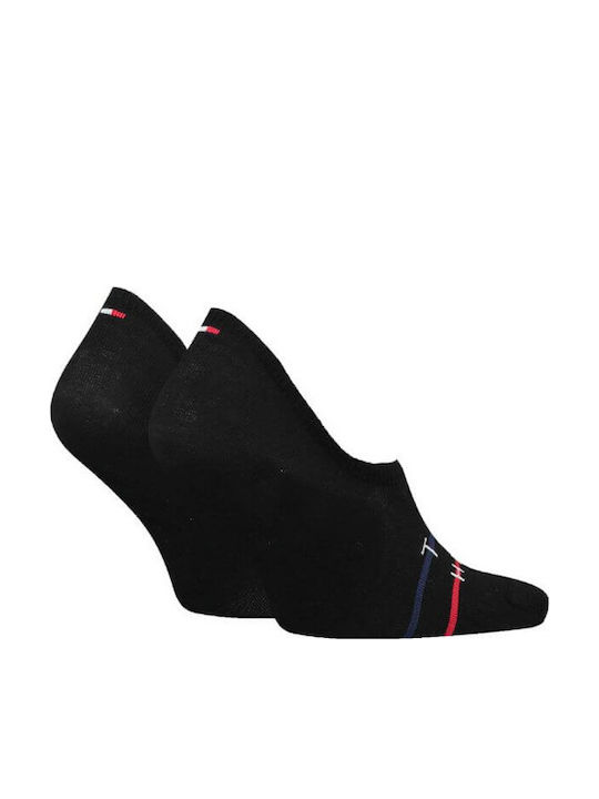 Tommy Hilfiger Men's Solid Color Socks Black 039 2Pack