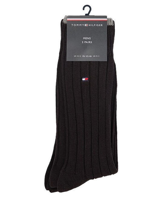 Tommy Hilfiger Men's Socks Black 2Pack