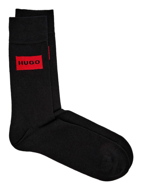 Hugo Ανδρικές Κάλτσες Μαυρο 2Pack