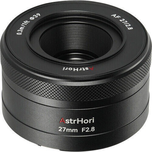 AstrHori Full Frame Camera Lens AF 27mm Fixed for Sony E Mount Black