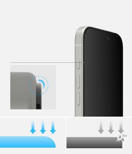 Ringke Full Glue Privacy Tempered Glass 2τμχ (Iphone 17)