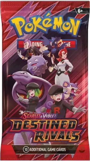 Pokemon Предопределени Съперници Алено И Виолетово Бустер Пакет Различни Дизайни