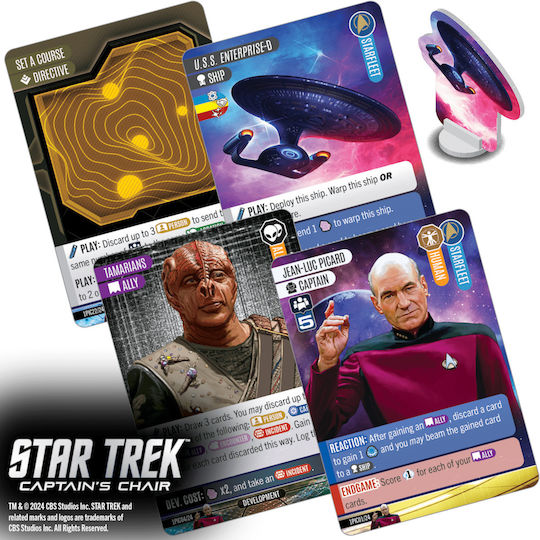 Επιτραπέζιο Παιχνίδι Star Trek: Captain's Chair για 1-2 Παίκτες 14+ Ετών (EN) WizKids