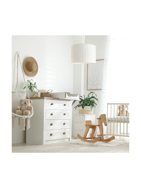 Veis Hesperis Scandinavian Einfaches Licht Kinderdeckenleuchte Deckenleuchte 60W mit Fassung E27 Mint 35x24cm