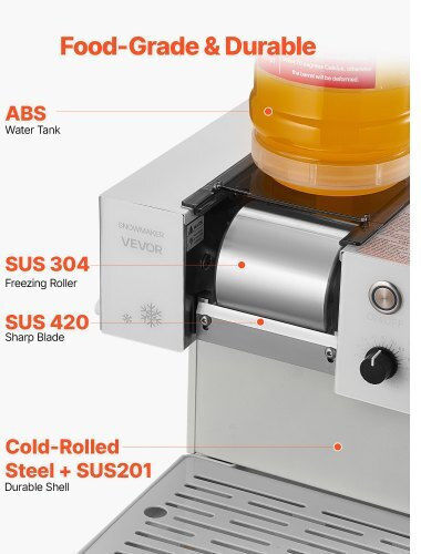 Vevor Electric Ice Crusher 360W
