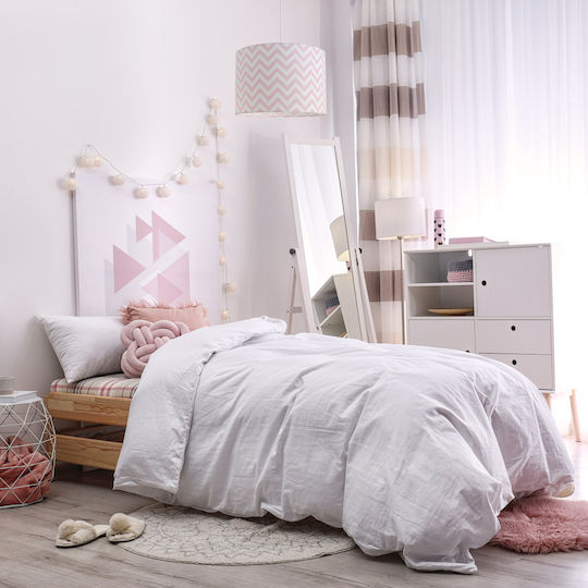 Veis Hesperis Chevron Einfaches Licht Kinderdeckenleuchte Deckenleuchte 60W mit Fassung E27 Pink 35x24cm
