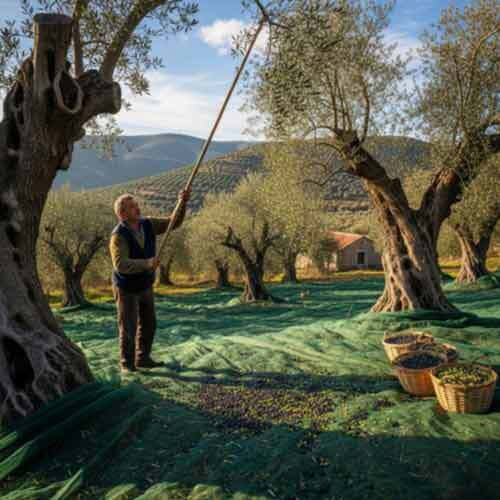 Olive Net 4x6m Density 90gr/m²