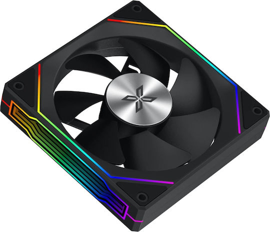 Xigmatek Infinity G22A Вентилатор За Кутия 120мм (1200 Оборота / 40.6 CFM) с ARGB Осветление и Свързване 3-Pin / 4-изводна ШИМ 3бр