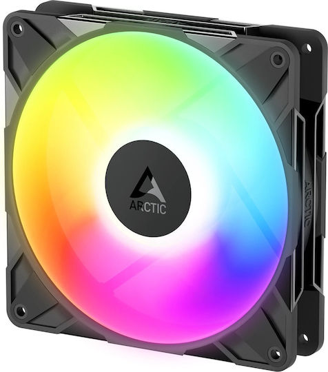 Arctic P14 Pro Reverse Blade Case Fan 140mm 2500rpm 110cfm with ARGB Lighting and 3-Pin / 4-Pin PWM Connection 3pcs