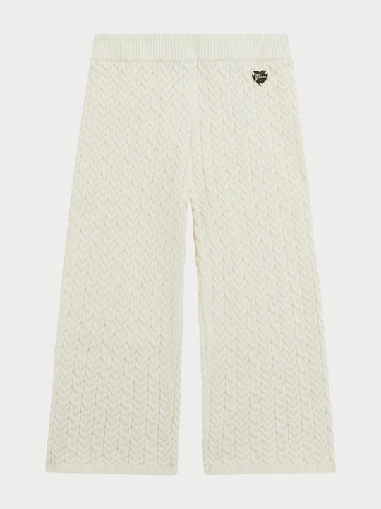 Kinderhose Stoff Cream Weiß