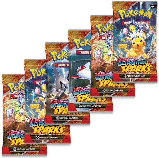 Pokemon Pokémon TCG Scarlet & Violet Surging Sparks 1 Booster Pack
