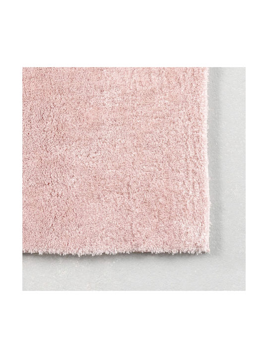 Deluxe Teppich Rechteckig Pelzige Light Pink