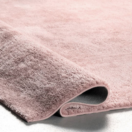 Deluxe Килим Правоъгълена Furry Light Pink