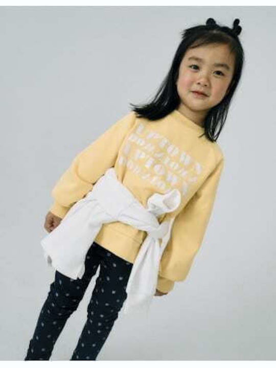 Kids Sweatshirt Mustard