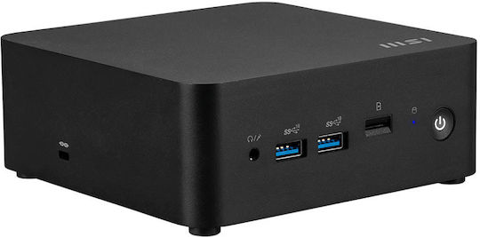 MSI CUBI NUC AI Мини PC (Core Ultra 7 155H/16GB DDR5/1TB SSD/W11 Pro)
