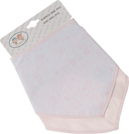 Gamberritos Kids Bandana Stoff Pink 2Stück